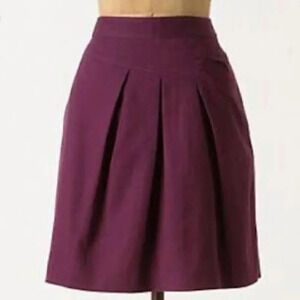 ANTHROPOLOGIE  | TABITHA PURPLE YOKE SKIRT